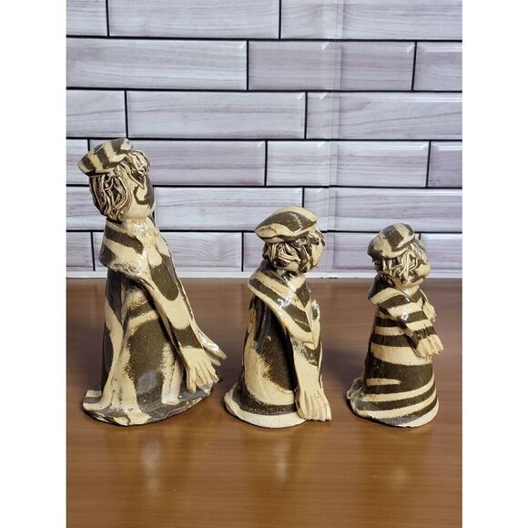 3 Handmade Figurines    - Picture 1 of 9